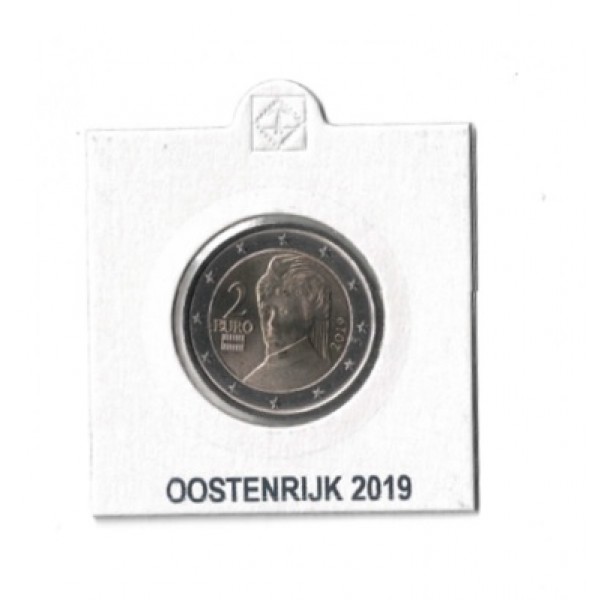 Pièce 2 euros Autriche 2019 Bertha Von Suttner -  France