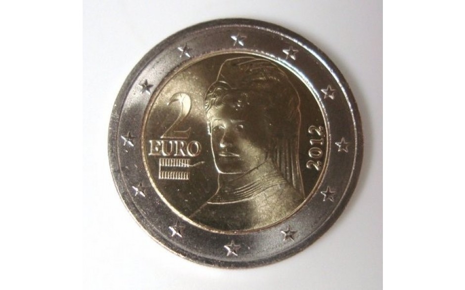 2 euro - Anniversario Euro - Austria - 2012 - UNC